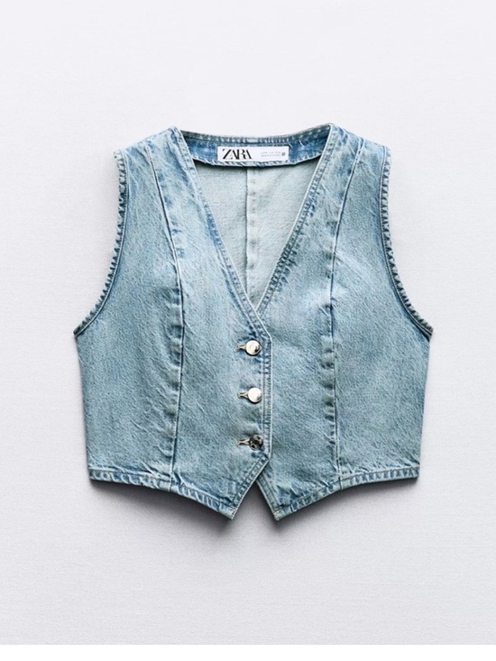 Zara Tops - Zara Denim Vest